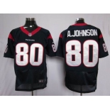 nike nfl jerseys houston texans #80 a.johnson blue[a.johnson][elite]