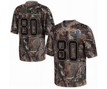 nike nfl jerseys houston texans #80 a.johnson camo[Elite 50th Patch]