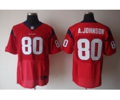 nike nfl jerseys houston texans #80 a.johnson red[elite]