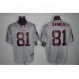 nike nfl jerseys houston texans #81 daniels grey[Elite lights out]