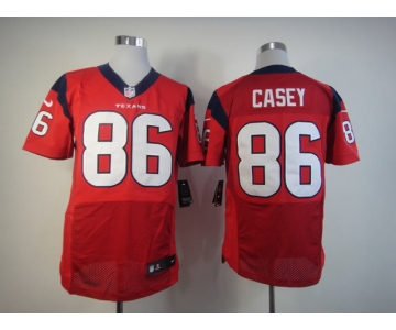 nike nfl jerseys houston texans #86 caset red[Elite]