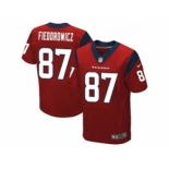 nike nfl jerseys houston texans #87 fieoorowicz red[Elite]