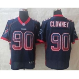 nike nfl jerseys houston texans #90 clowney blue[Elite drift fashion][clowney]