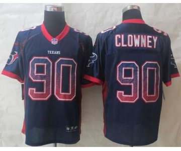 nike nfl jerseys houston texans #90 clowney blue[Elite drift fashion][clowney]