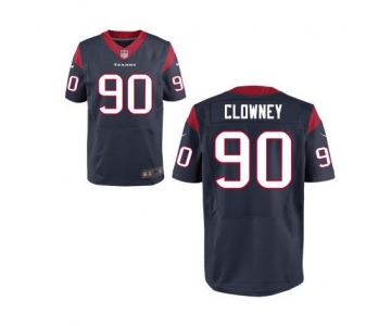 nike nfl jerseys houston texans #90 clowney blue[Elite][clowney]