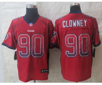 nike nfl jerseys houston texans #90 clowney red[Elite drift fashion][clowney]