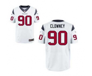 nike nfl jerseys houston texans #90 clowney white[Elite][clowney]