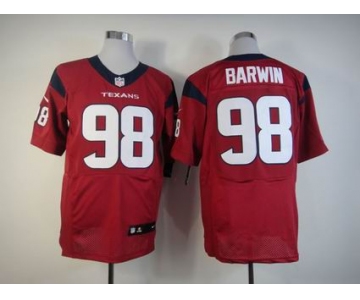 nike nfl jerseys houston texans #98 barwin red[Elite]