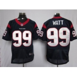 nike nfl jerseys houston texans #99 watt blue[elite]