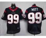 nike nfl jerseys houston texans #99 watt blue[elite]