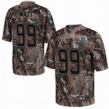 nike nfl jerseys houston texans  #99 watt camo[Elite 50th Patch]