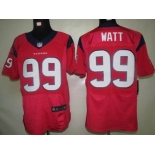 nike nfl jerseys houston texans #99 watt red[Elite]