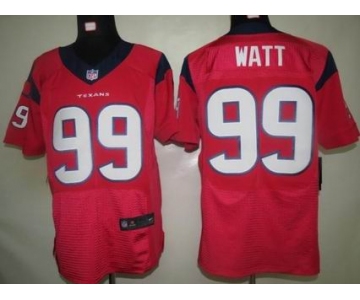 nike nfl jerseys houston texans #99 watt red[Elite]