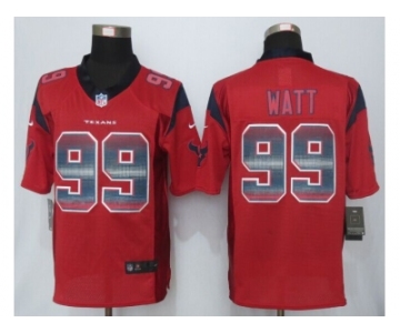 2015 new nike houston texans #99 watt red strobe jerseys[limited]