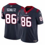 Men Houston Texans #86 Dalton Schultz Navy 2023 F U S E Vapor Untouchable Stitched Football Jersey