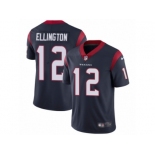 Men Nike Houston Texans #12 Bruce Ellington Navy Blue Team Color Vapor Untouchable Limited Player NFL Jersey