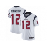 Men Nike Houston Texans #12 Bruce Ellington White Vapor Untouchable Limited Player NFL Jerse