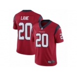 Men Nike Houston Texans #20 Jeremy Lane Red Alternate Vapor Untouchable Limited Player NFL Jersey