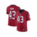 Men Nike Houston Texans #43 Corey Moore Red Alternate Vapor Untouchable Limited Player NFL Jersey