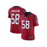 Men Nike Houston Texans #58 Lamarr Houston Red Alternate Vapor Untouchable Limited Player NFL Jersey