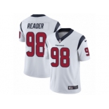 Men Nike Houston Texans #98 D.J. Reader White Vapor Untouchable Limited Player NFL Jersey