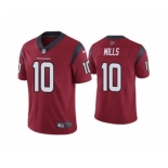 Men's Houston Texans #10 Davis Mills Red Vapor Untouchable Limited Stitched Jersey