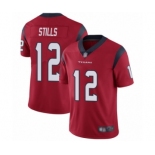 Men's Houston Texans #12 Kenny Stills Red Alternate Vapor Untouchable Limited Player Football Jersey