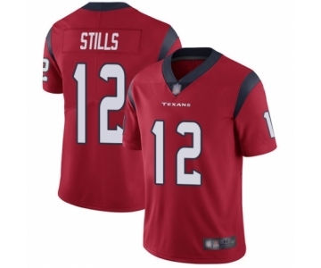 Men's Houston Texans #12 Kenny Stills Red Alternate Vapor Untouchable Limited Player Football Jersey