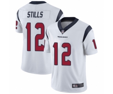 Men's Houston Texans #12 Kenny Stills White Vapor Untouchable Limited Player Football Jersey