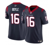 Men's Houston Texans #16 Tim Boyle Navy 2024 F.U.S.E Vapor Untouchable Stitched Football Jersey