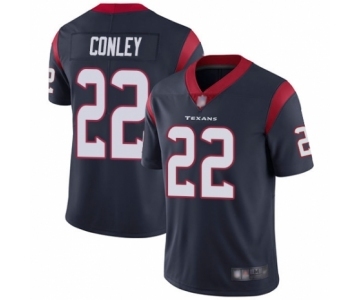 Men's Houston Texans #22 Gareon Conley Navy Blue Team Color Vapor Untouchable Limited Player Football Jersey