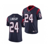 Men's Houston Texans #24 Phillip Lindsay Navy Vapor Untouchable Limited Stitched Jersey