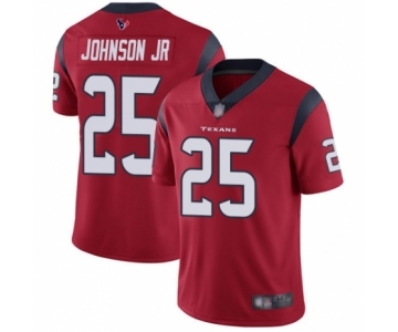 Men's Houston Texans #25 Duke Johnson Jr Red Alternate Vapor Untouchable Limited Player Football Jersey