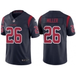 Men's Houston Texans #26 Lamar Miller Navy Color Rush Limited Jersey