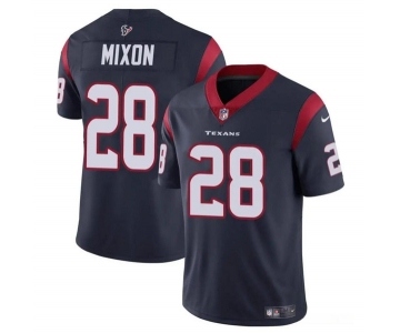 Men's Houston Texans #28 Joe Mixon Navy Vapor Untouchable Football Stitched Jersey