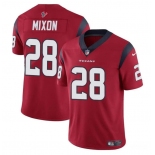 Men's Houston Texans #28 Joe Mixon Red Vapor Untouchable Football Stitched Jersey