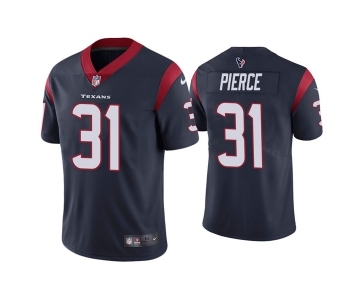 Men's Houston Texans #31 Dameon Pierce Navy Vapor Untouchable Limited Stitched Jersey