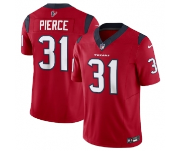 Men's Houston Texans #31 Dameon Pierce Red 2023 F.U.S.E Vapor Untouchable Football Stitched Jersey