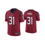 Men's Houston Texans #31 Dameon Pierce Red Vapor Untouchable Limited Stitched Jersey