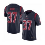 Men's Houston Texans #37 Jahleel Addae Limited Navy Blue Rush Vapor Untouchable Football Jersey