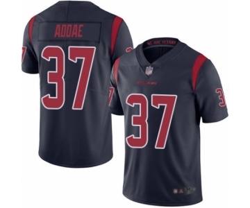 Men's Houston Texans #37 Jahleel Addae Limited Navy Blue Rush Vapor Untouchable Football Jersey