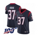 Men's Houston Texans #37 Jahleel Addae Navy Blue Team Color Vapor Untouchable Limited Player 100th Season Football Jersey