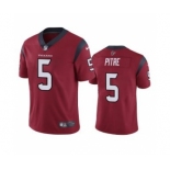 Men's Houston Texans #5 Jalen Pitre Red Vapor Untouchable Limited Stitched Jersey