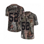 Men's Houston Texans #52 Barkevious Mingo Limited Camo Rush Realtree Football Jersey