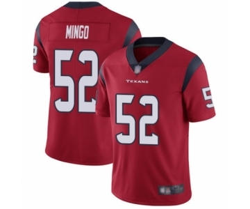 Men's Houston Texans #52 Barkevious Mingo Red Alternate Vapor Untouchable Limited Player Football Jersey