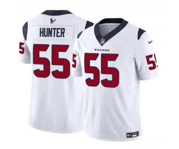 Men's Houston Texans #55 Danielle Hunter White 2024 F.U.S.E Vapor Untouchable Limited Football Stitched Jersey