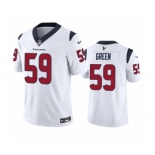 Men's Houston Texans #59 Kenyon Green White 2023 F.U.S.E Vapor Untouchable Stitched Football Jersey