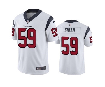 Men's Houston Texans #59 Kenyon Green White Vapor Untouchable Limited Stitched Jersey