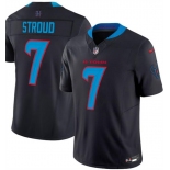 Men's Houston Texans #7 C.J. Stroud Black 2024 Vapor F.U.S.E. Limited Stitched Jersey