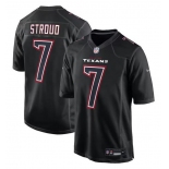 Men's Houston Texans #7 C.J. Stroud Black Fashion Vapor Untouchable Limited Football Stitched Jersey